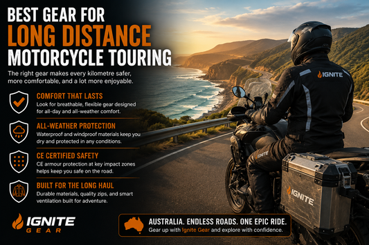 Long distance motorcycle touring