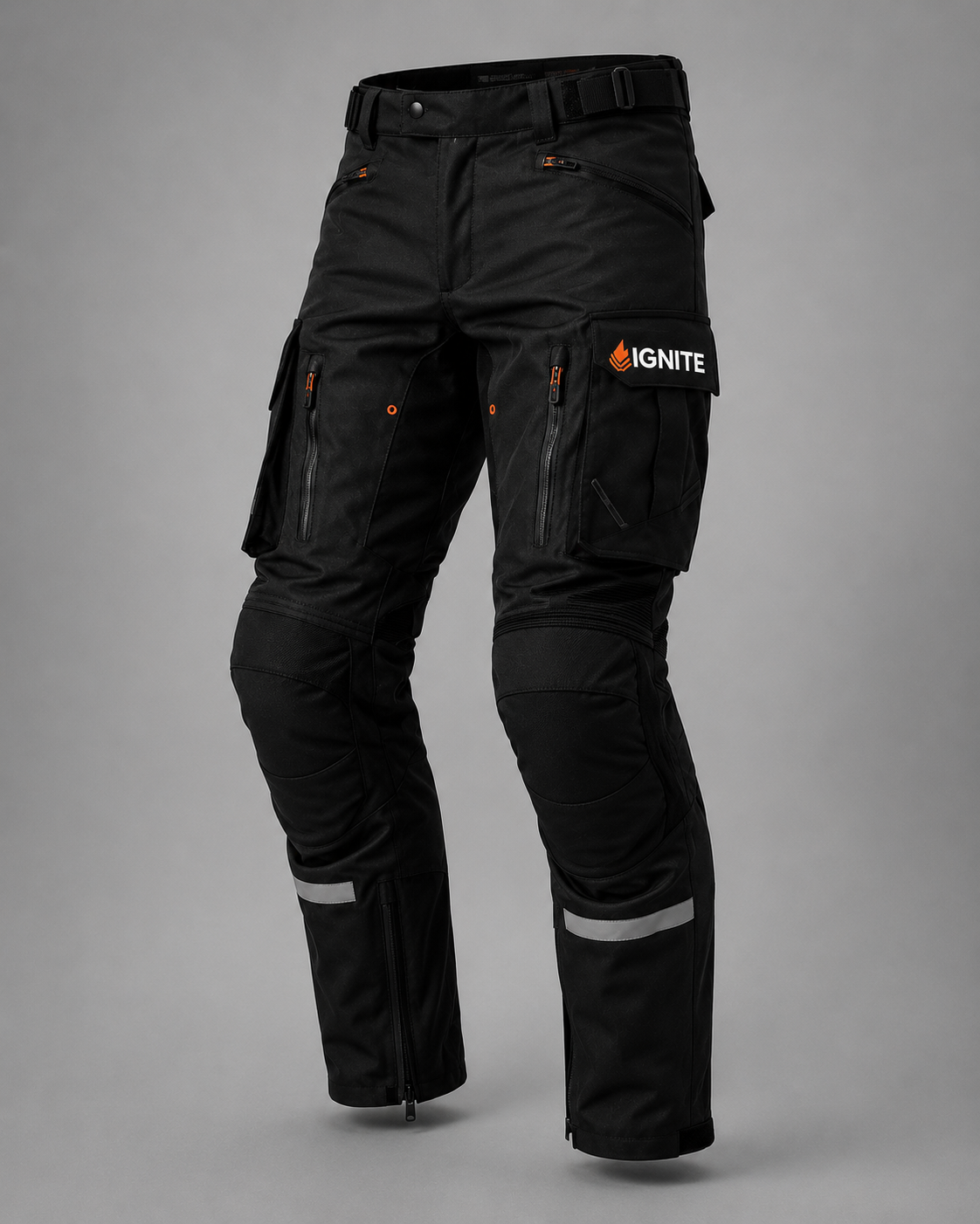 Ignite Storm CE Waterproof Touring Motorcycle Suit – Black Edition