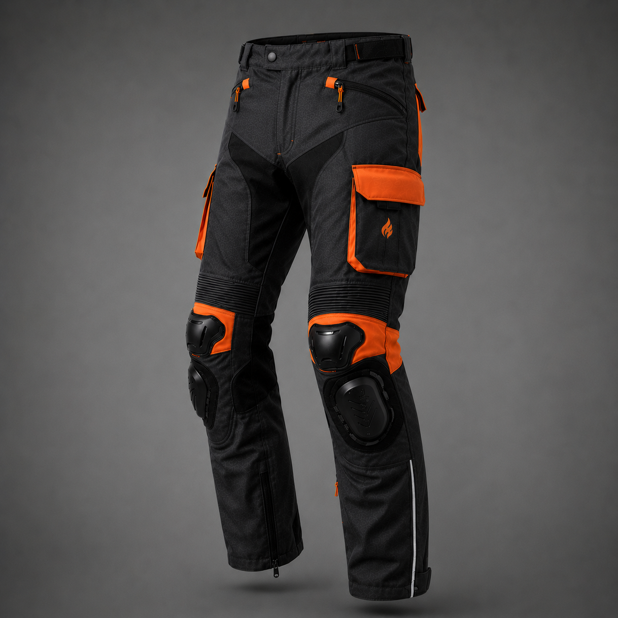 Ignite Apex Orange CE Armoured Waterproof Motorcycle Touring Suit