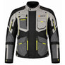 Ignite Storm Grey/Black CE Armoured Waterproof Motorcycle Jacket
